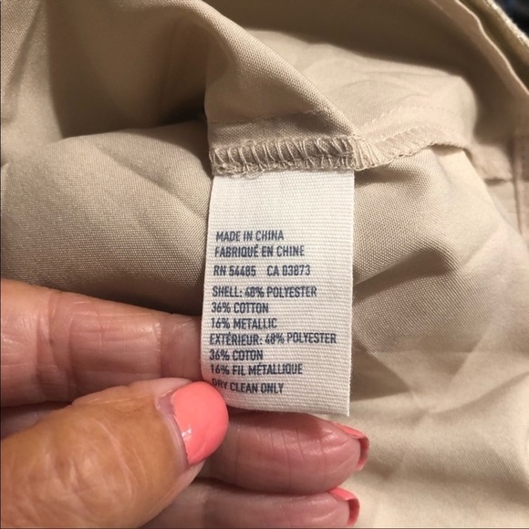 American Eagle Metallic Jacquard Strapless Dress Sz 8 - Picture 5 of 7